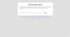 Desktop Screenshot of cinnamongirl.com