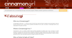 Desktop Screenshot of cinnamongirl.org